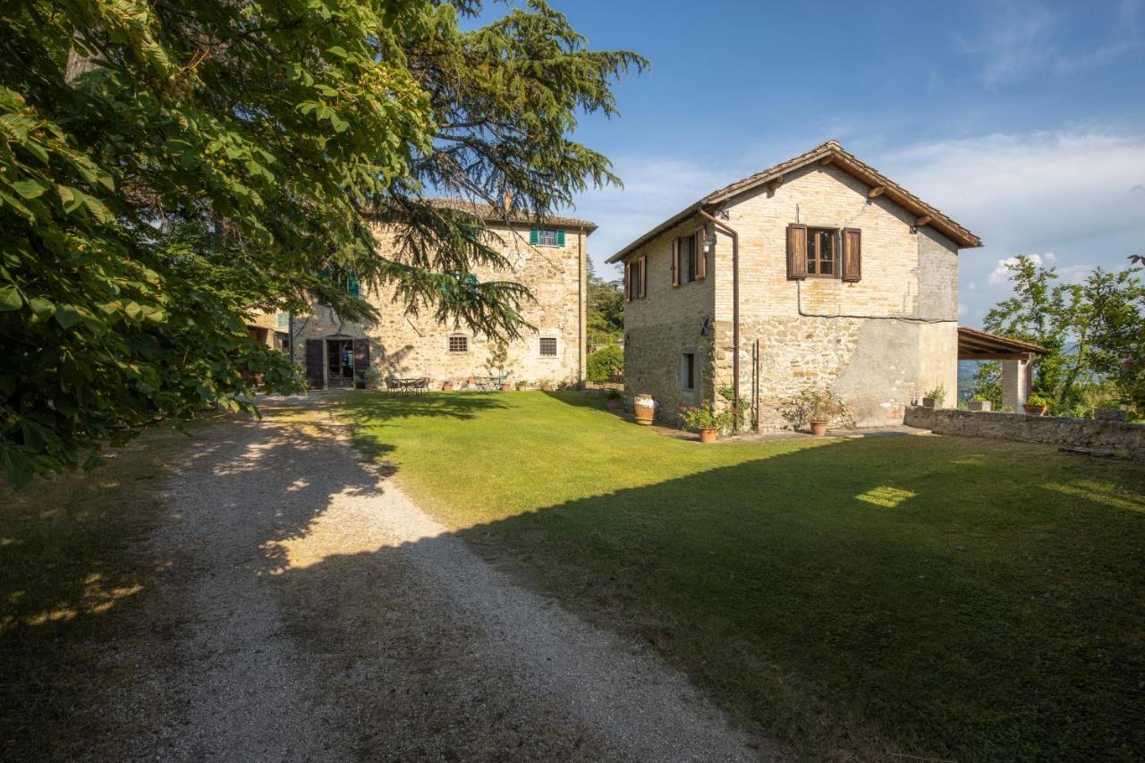Country House La Casa Paterna Monte Santa Maria Tiberina Eksteriør bilde